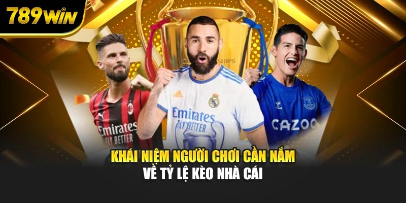 Khái niệm người chơi cần nắm về tỷ lệ kèo nhà cái