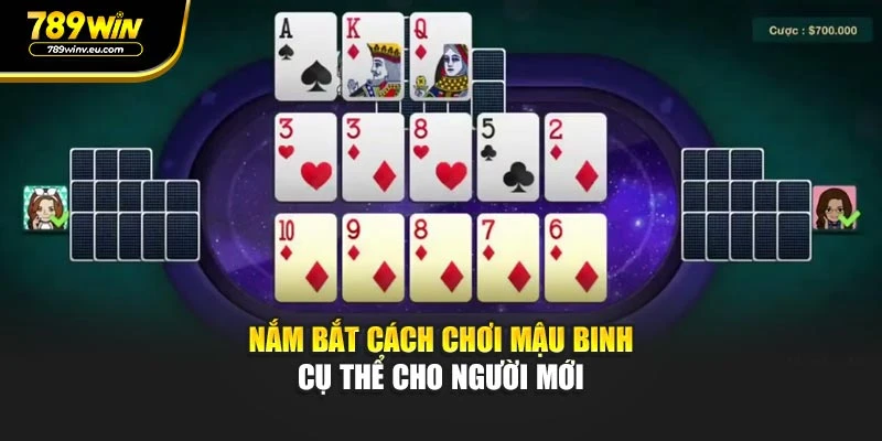 Nắm bắt cách chơi Mậu Binh cụ thể cho người mới